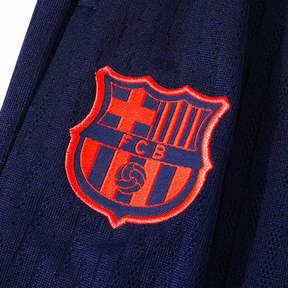 Set Bluză Barcelona 2025/26 Pentru Copii - Black&Orange