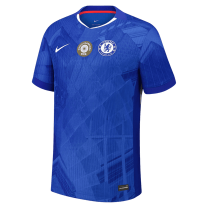Tricouri Fotbal Chelsea WORLD CHAMPIONS #25 Acasă 2025/26 Authentic - cu emblemă pe piept