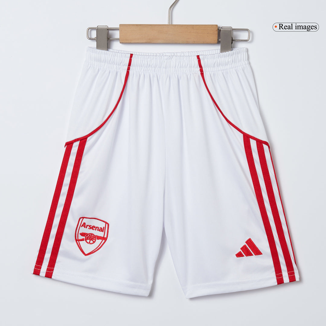 Set Tricouri Fotbal Arsenal Acasă 2025/26 Pentru Copii