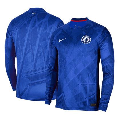 Tricouri Fotbal Chelsea Acasă 2025/26 Mânecă Lungă