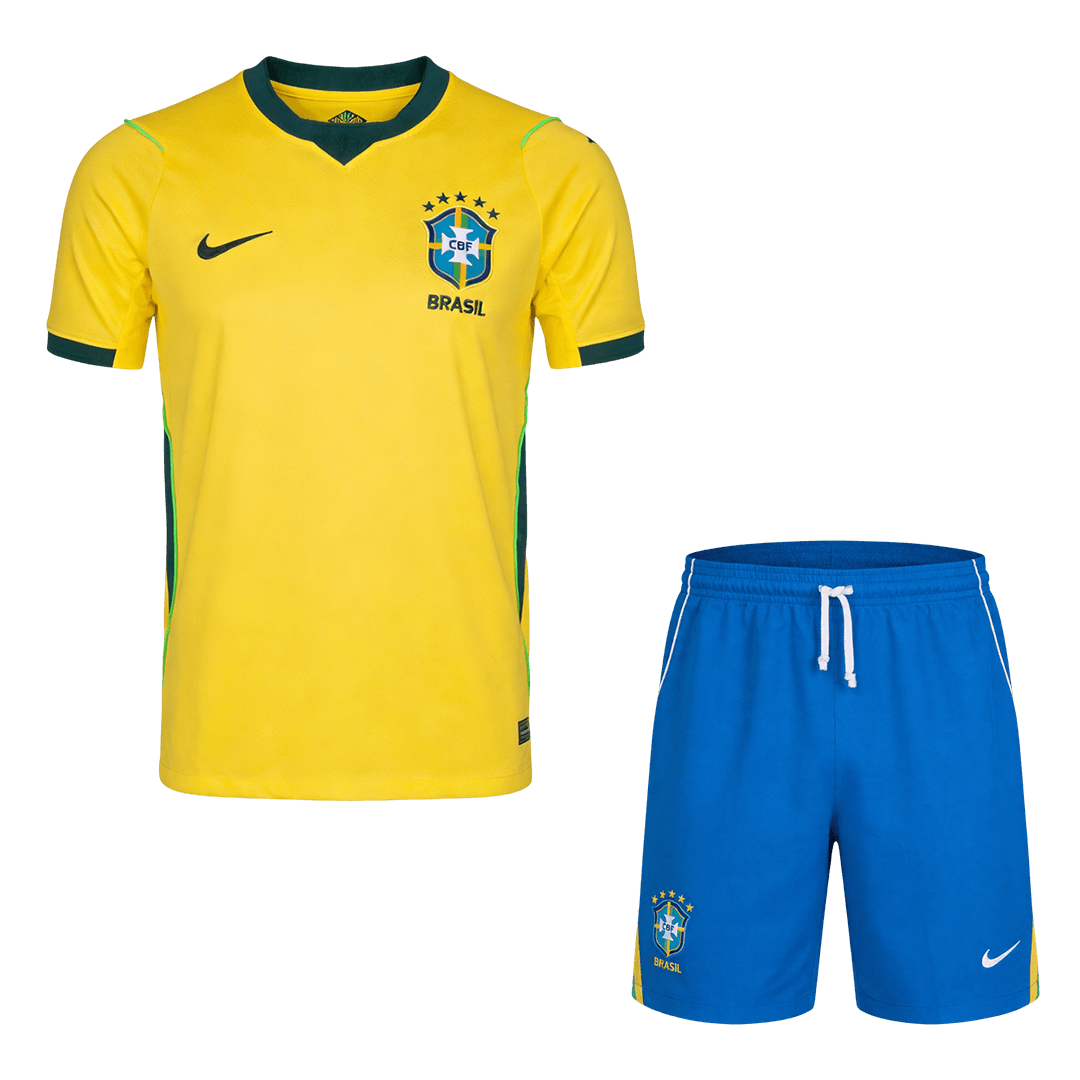 Set Tricouri Fotbal Brazilia Acasă Cupa Mondială 2026 - Premium
