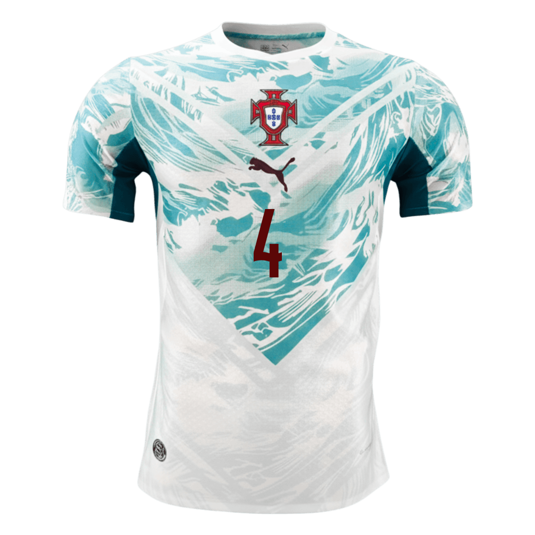 Tricouri Fotbal Portugalia RÚBEN DIAS #4 Deplasare Cupa Mondială 2026 Authentic