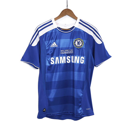 Tricouri Fotbal Vintage Chelsea Acasă 2011/12 - UCL Final