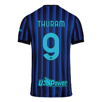 Tricouri Fotbal Inter Milano THURAM #9 Acasă 2025/26