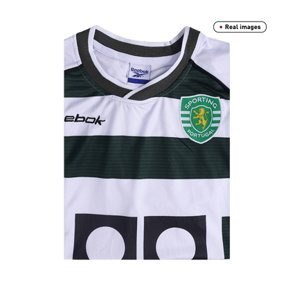 Tricouri Fotbal Vintage Sporting CP Acasă 2001/3