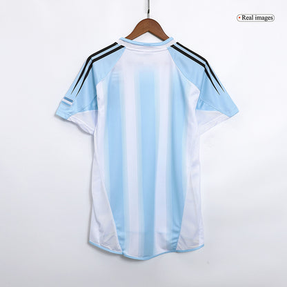 Tricouri Fotbal Vintage Argentina Acasă 2004/05