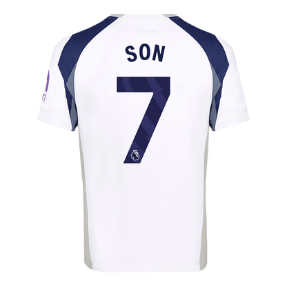 Tricouri Fotbal Tottenham Hotspur SON #7 Acasă 2025/26 (mărime mare)