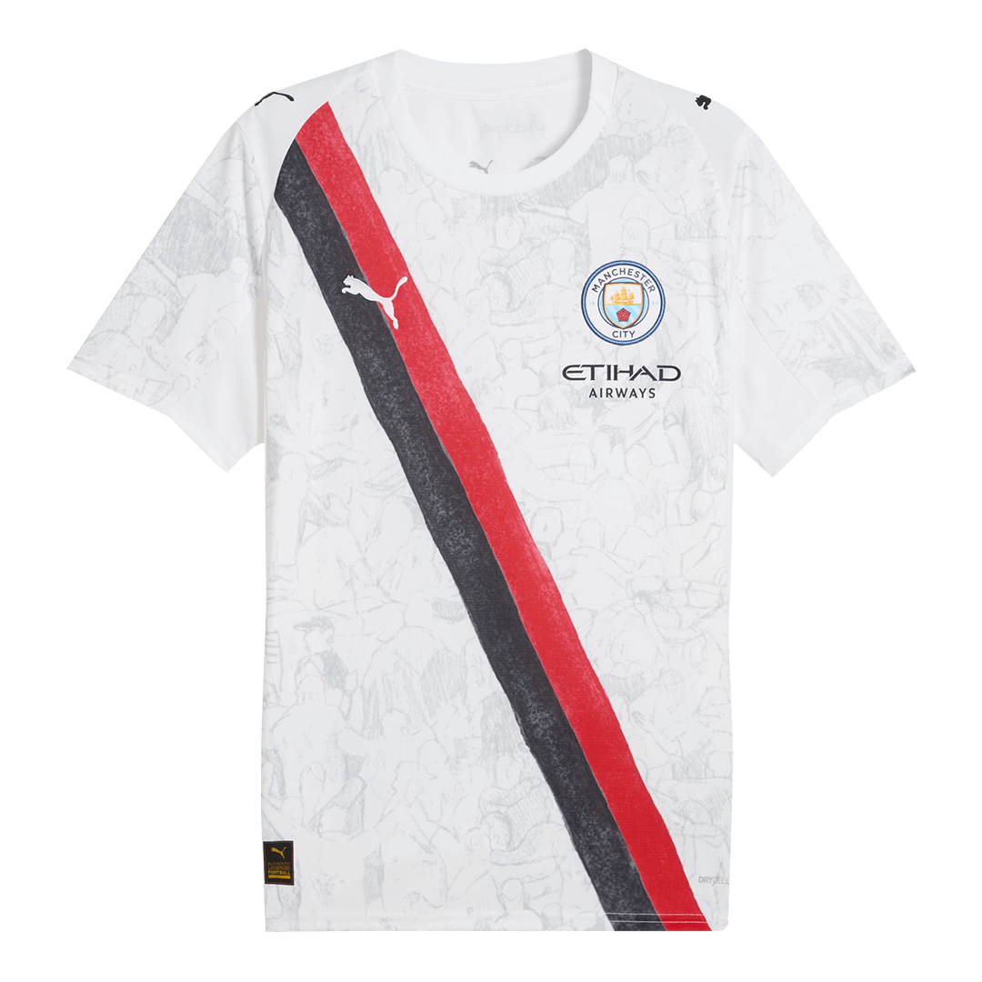 Tricouri Fotbal Manchester City KidSuper MARMOUSH #7 2025/26 - Club World Cup (mărime mare)