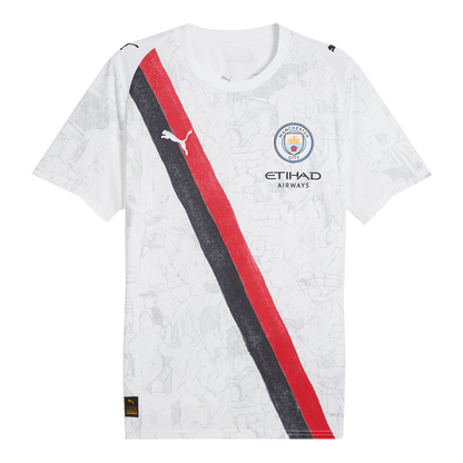Tricouri Fotbal Manchester City KidSuper MARMOUSH #7 2025/26 - Club World Cup
