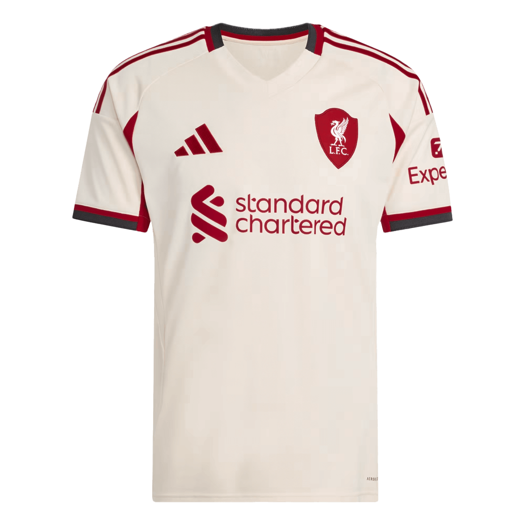 Tricouri Fotbal Liverpool SZOBOSZLAI #8 Deplasare 2025/26
