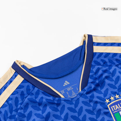 Set Tricouri Fotbal Italia Acasă 2025/26 Pentru Copii - Premium