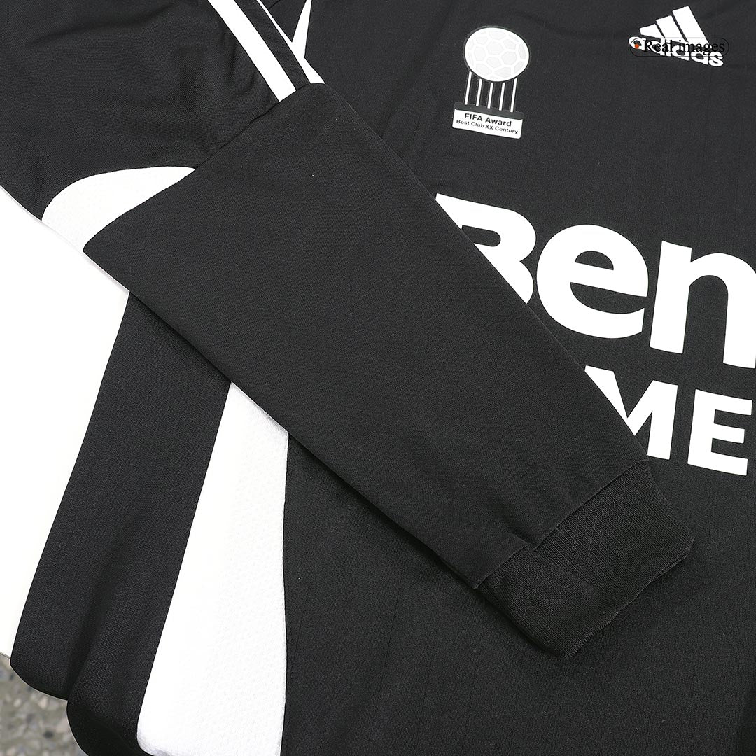 Tricouri Fotbal Vintage Real Madrid Deplasare 2006/07 Mânecă Lungă