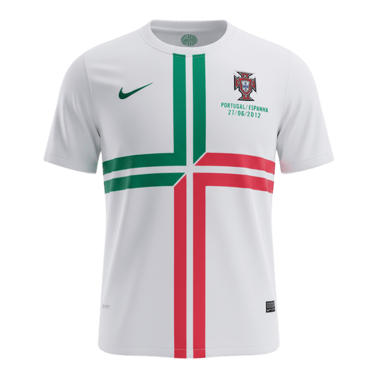 Tricouri Fotbal Vintage Portugalia Deplasare 2012