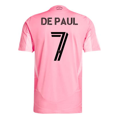 Tricouri Fotbal Inter Miami CF DE PAUL #7 Acasă 2025 Authentic