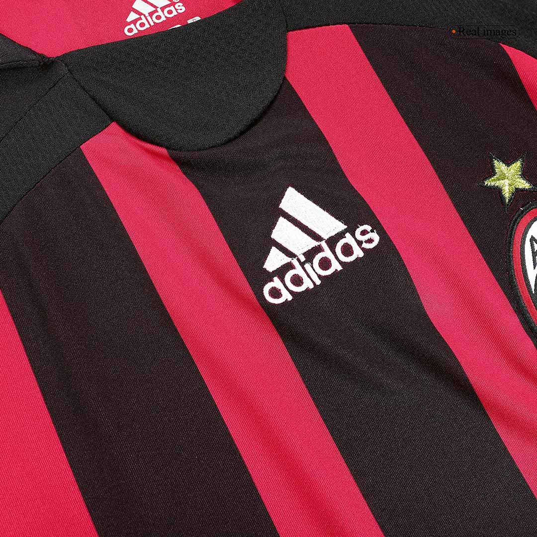 Tricouri Fotbal Vintage AC Milan RONALDO #99 Acasă 2006/07