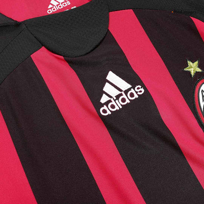 Tricouri Fotbal Vintage AC Milan RONALDO #99 Acasă 2006/07