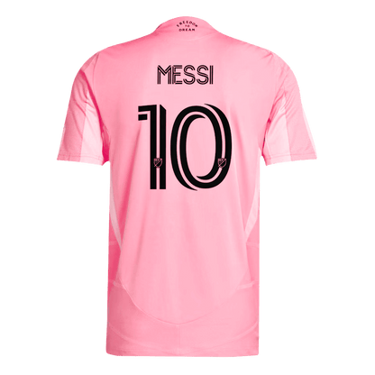 Tricouri Fotbal Inter Miami CF MESSI #10 Acasă 2025 Authentic