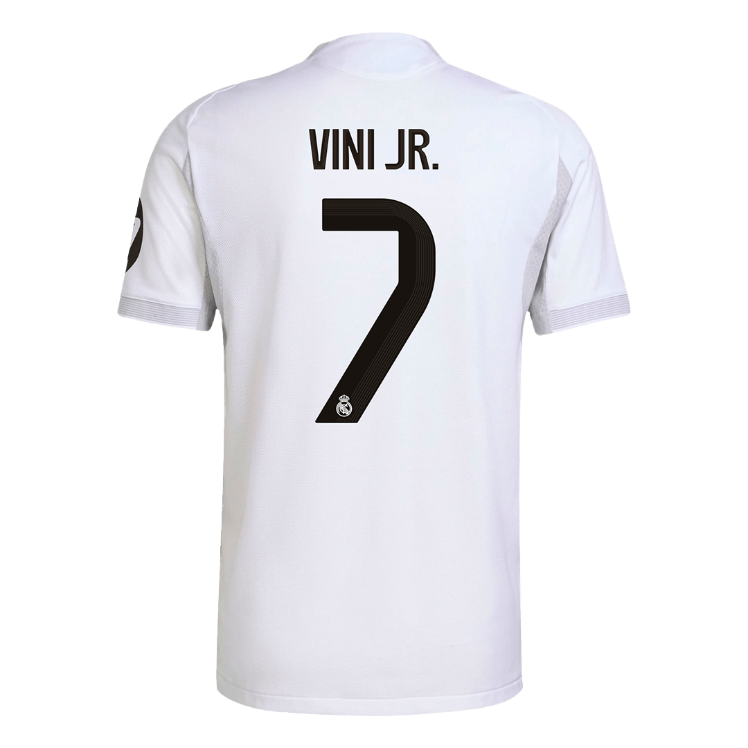 Tricouri Fotbal Real Madrid VINI JR. #7 Acasă 2025/26 Authentic - Premium