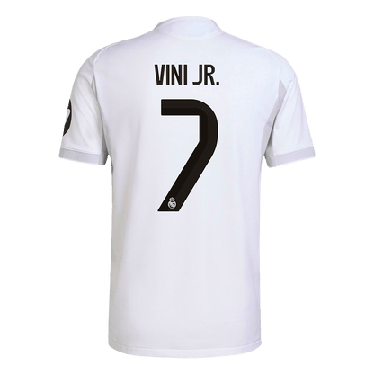 Tricouri Fotbal Real Madrid VINI JR. #7 Acasă 2025/26 Authentic - Premium