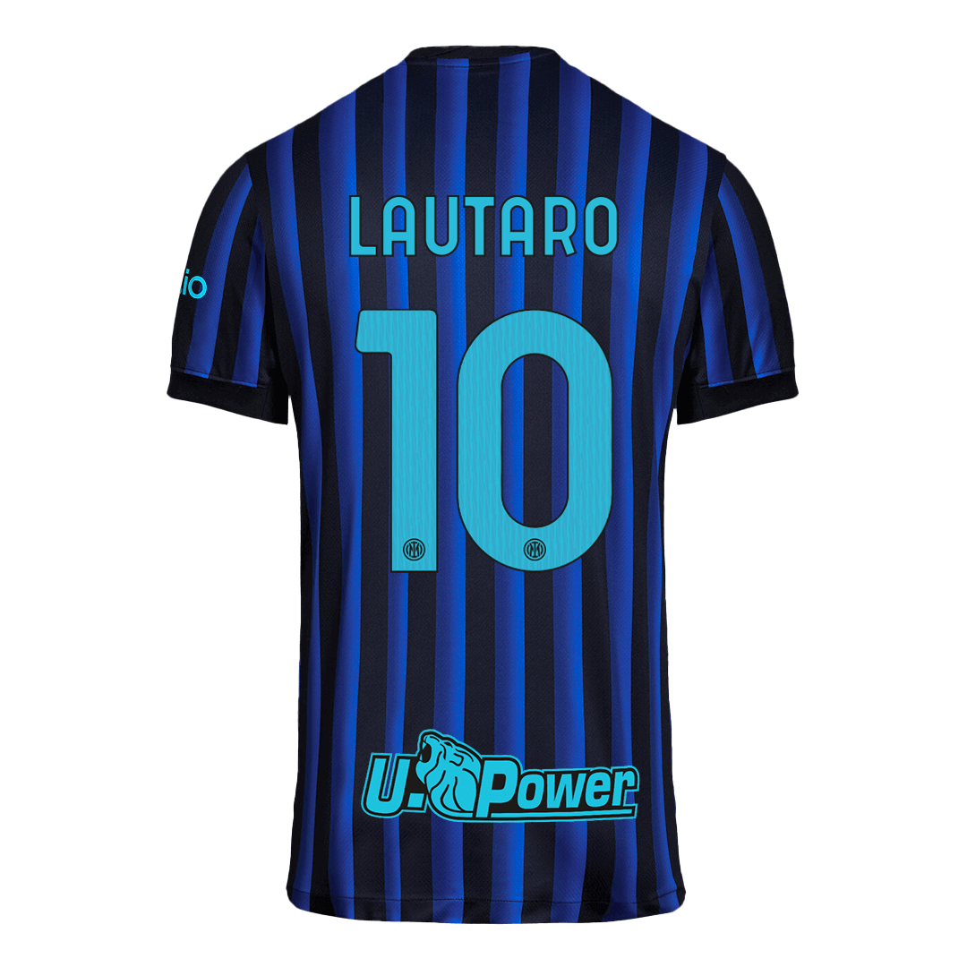Tricouri Fotbal Inter Milano LAUTARO #10 Acasă 2025/26 (mărime mare)