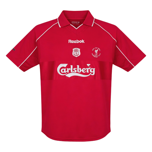 Tricouri Fotbal Vintage Liverpool Acasă 2000/01