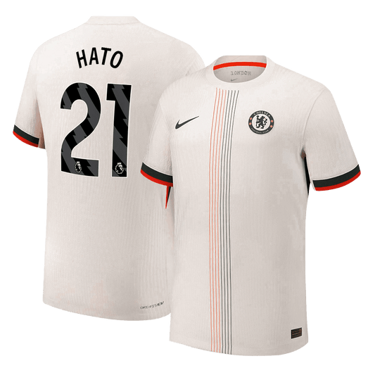 Tricouri Fotbal Chelsea HATO #21 Deplasare 2025/26 Authentic