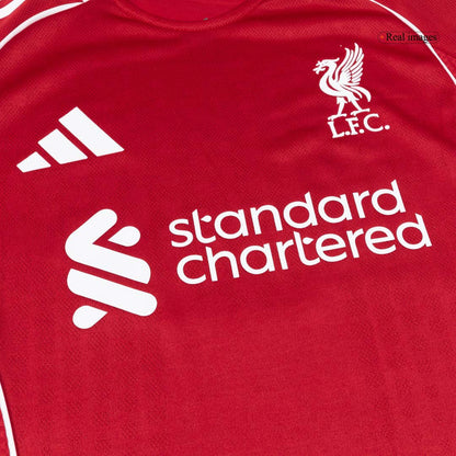 Tricouri Fotbal Liverpool ISAK #9 Acasă 2025/26 Authentic - UCL