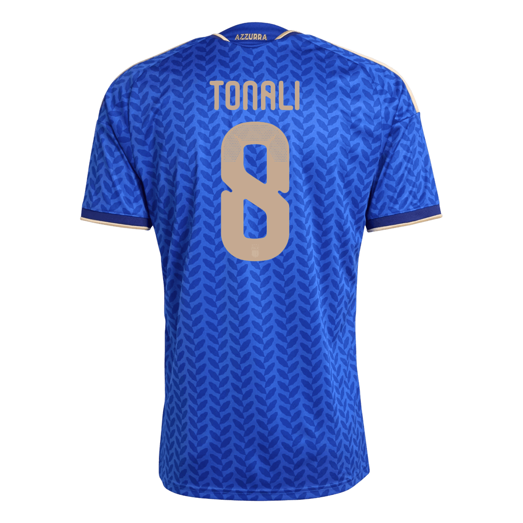 Tricouri Fotbal Italia TONALI #8 Acasă Cupa Mondială 2026 - Premium