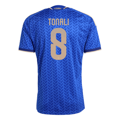 Tricouri Fotbal Italia TONALI #8 Acasă Cupa Mondială 2026 - Premium