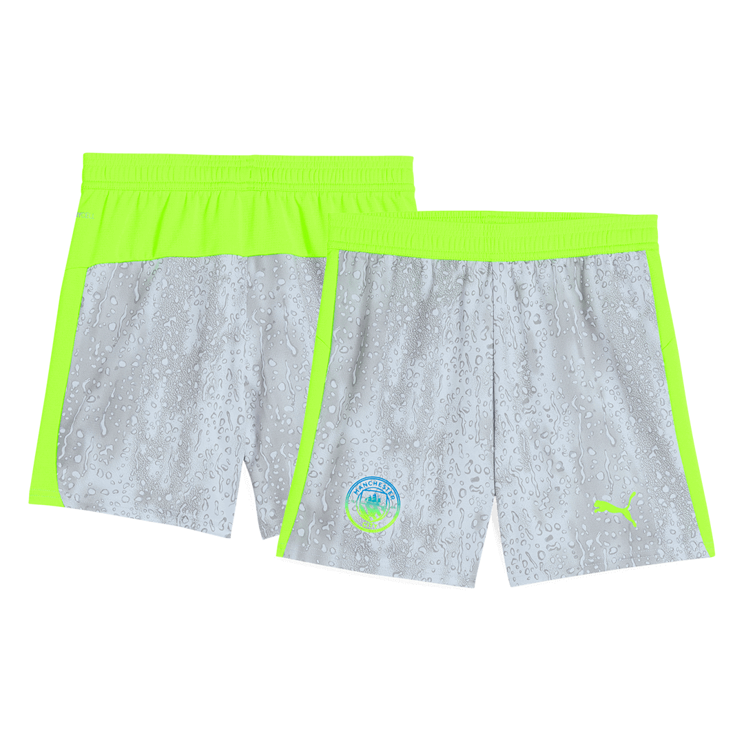 Pantaloni Scurți Manchester City Treilea 2025/26