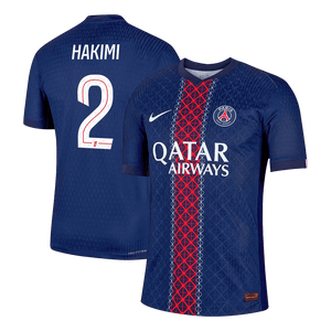 Tricouri Fotbal PSG HAKIMI #2 Acasă 2025/26 Authentic