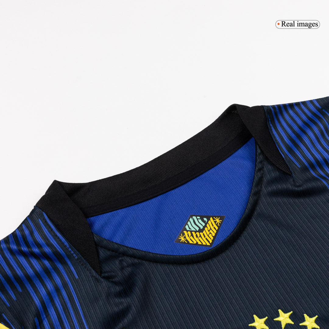 Tricouri Fotbal Brazilia JOÃO PEDRO #22 Deplasare Cupa Mondială 2026