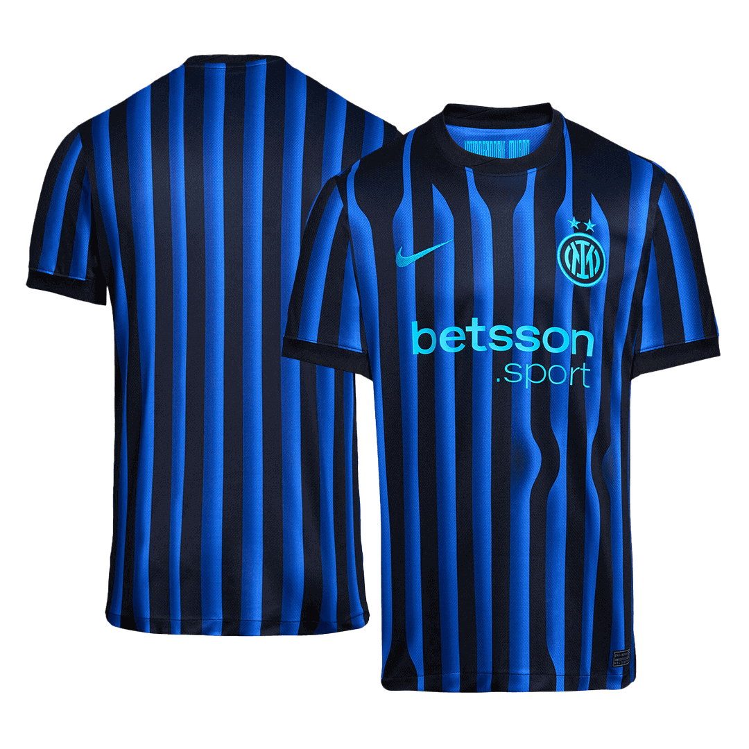 Tricouri Fotbal Inter Milano Acasă 2025/26 (mărime mare)