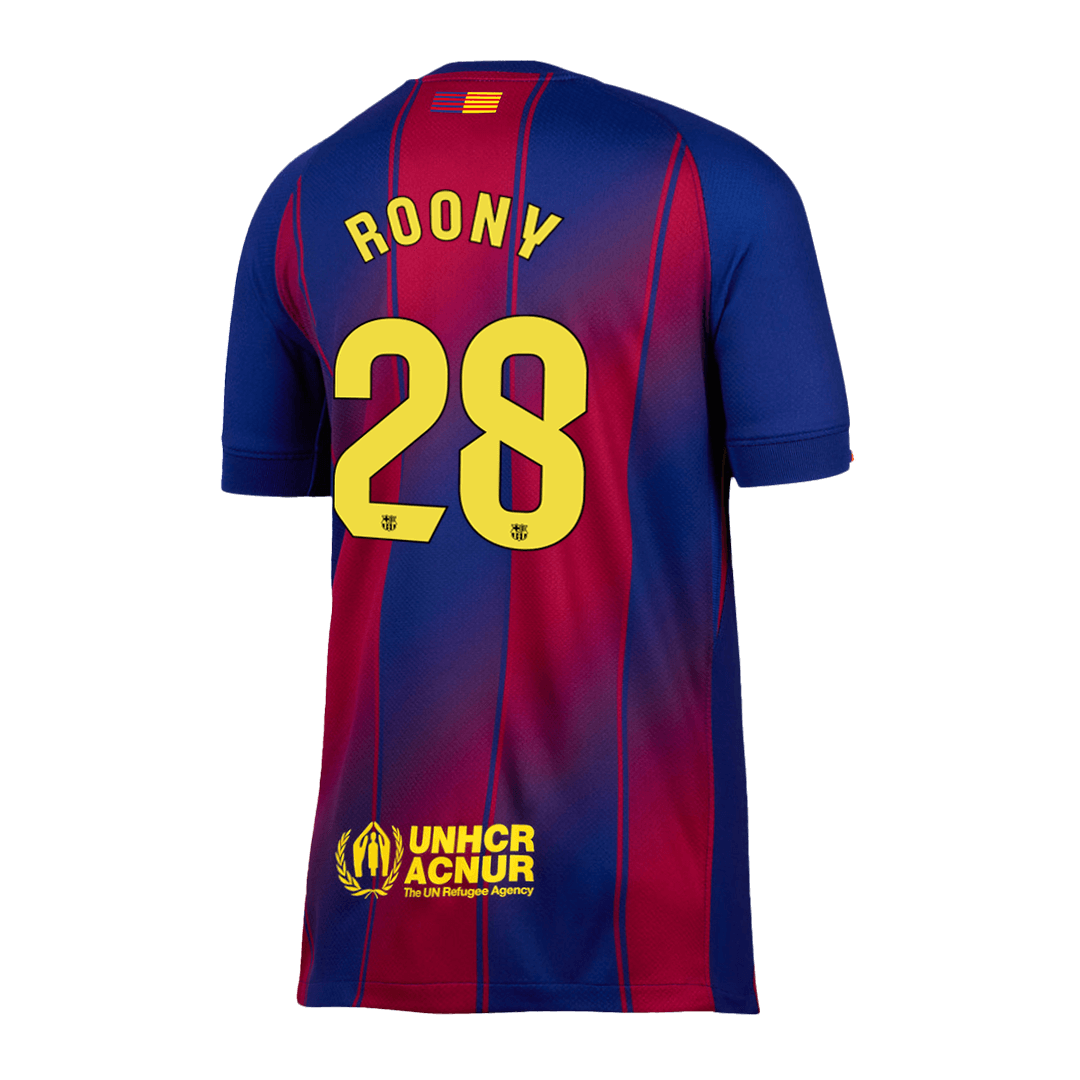Tricouri Fotbal Barcelona ROONY 28 Acasă 2025/26 - Premium - TricouriFotbaliști Shop