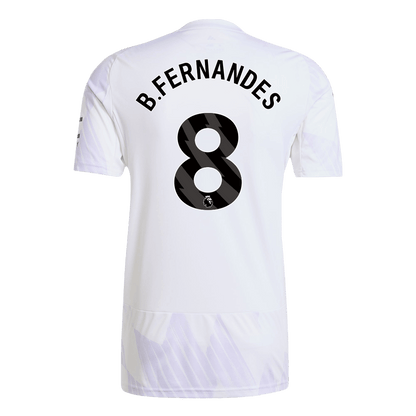 Tricouri Fotbal Manchester United B.FERNANDES #8 Deplasare 2025/26