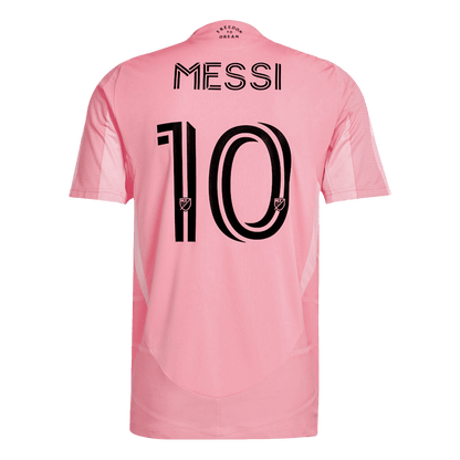 Tricouri Fotbal Inter Miami CF MESSI #10 Acasă 2025