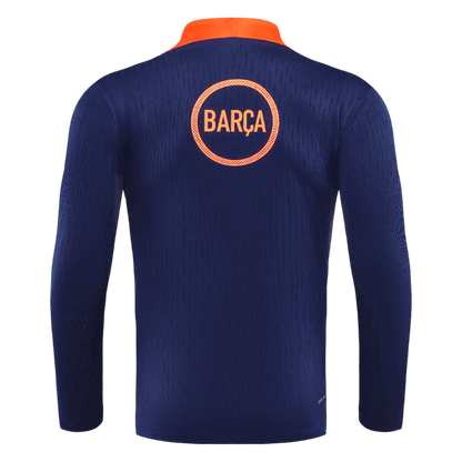 Set Bluză Barcelona 2025/26 Pentru Copii - Black&Orange