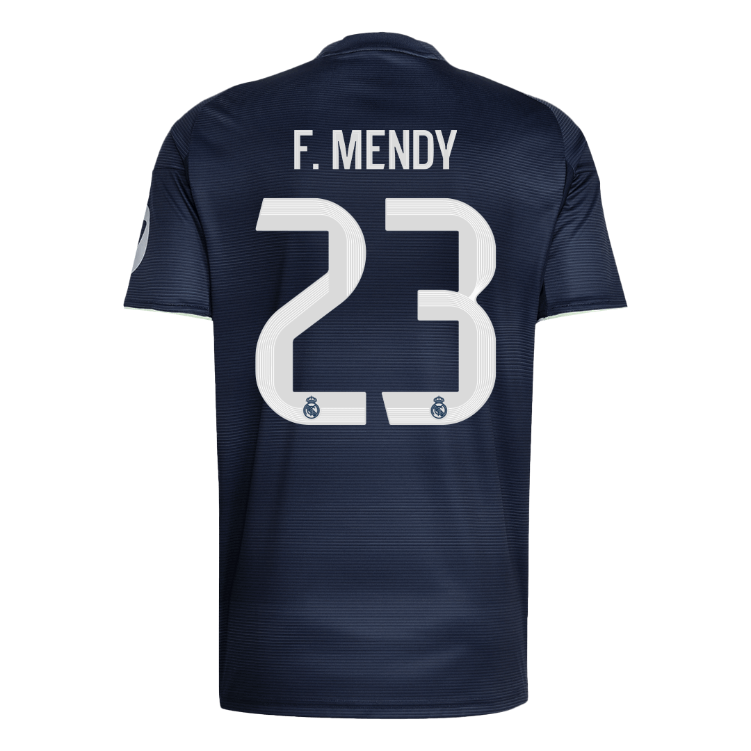 Tricouri Fotbal Real Madrid F.MENDY #23 Deplasare 2025/26 - Premium