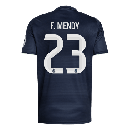 Tricouri Fotbal Real Madrid F.MENDY #23 Deplasare 2025/26 - Premium