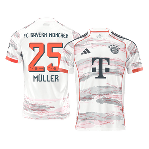 Tricouri Fotbal Bayern Munchen MÜLLER #25 Deplasare 2025/26 (mărime mare)