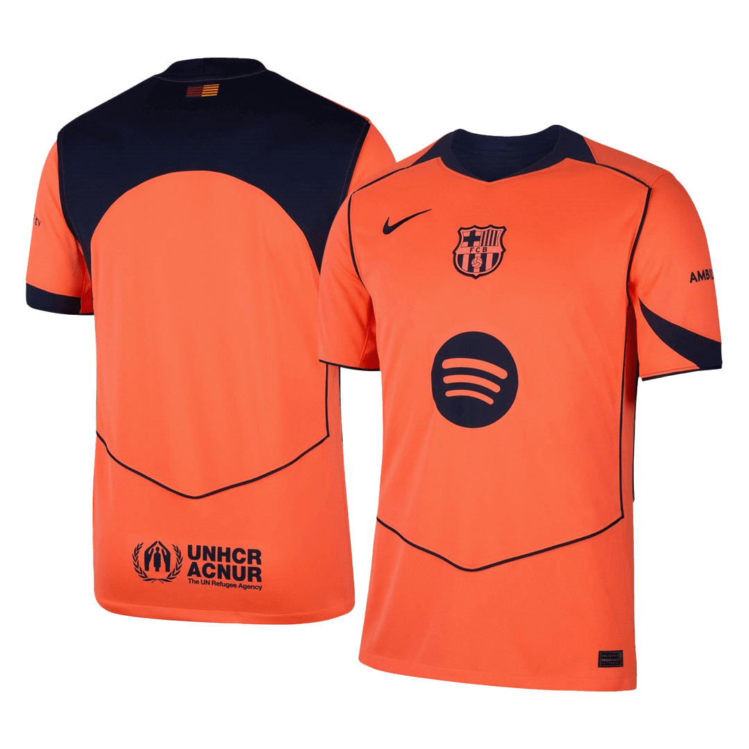 Tricouri Fotbal Barcelona Treilea 2025/26