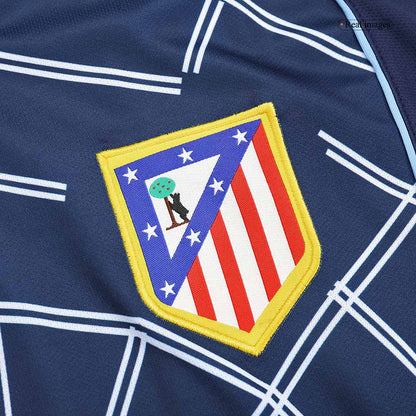 Tricouri Fotbal Vintage Atletico Madrid Deplasare 2004/05
