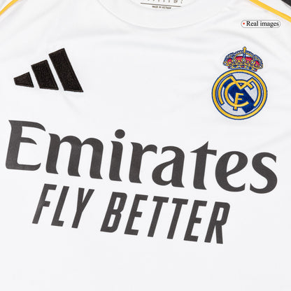 Tricouri Fotbal Real Madrid CAMAVINGA #6 Acasă 2025/26 - Premium