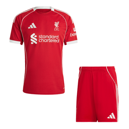 Set Tricouri Fotbal Liverpool Acasă 2025/26