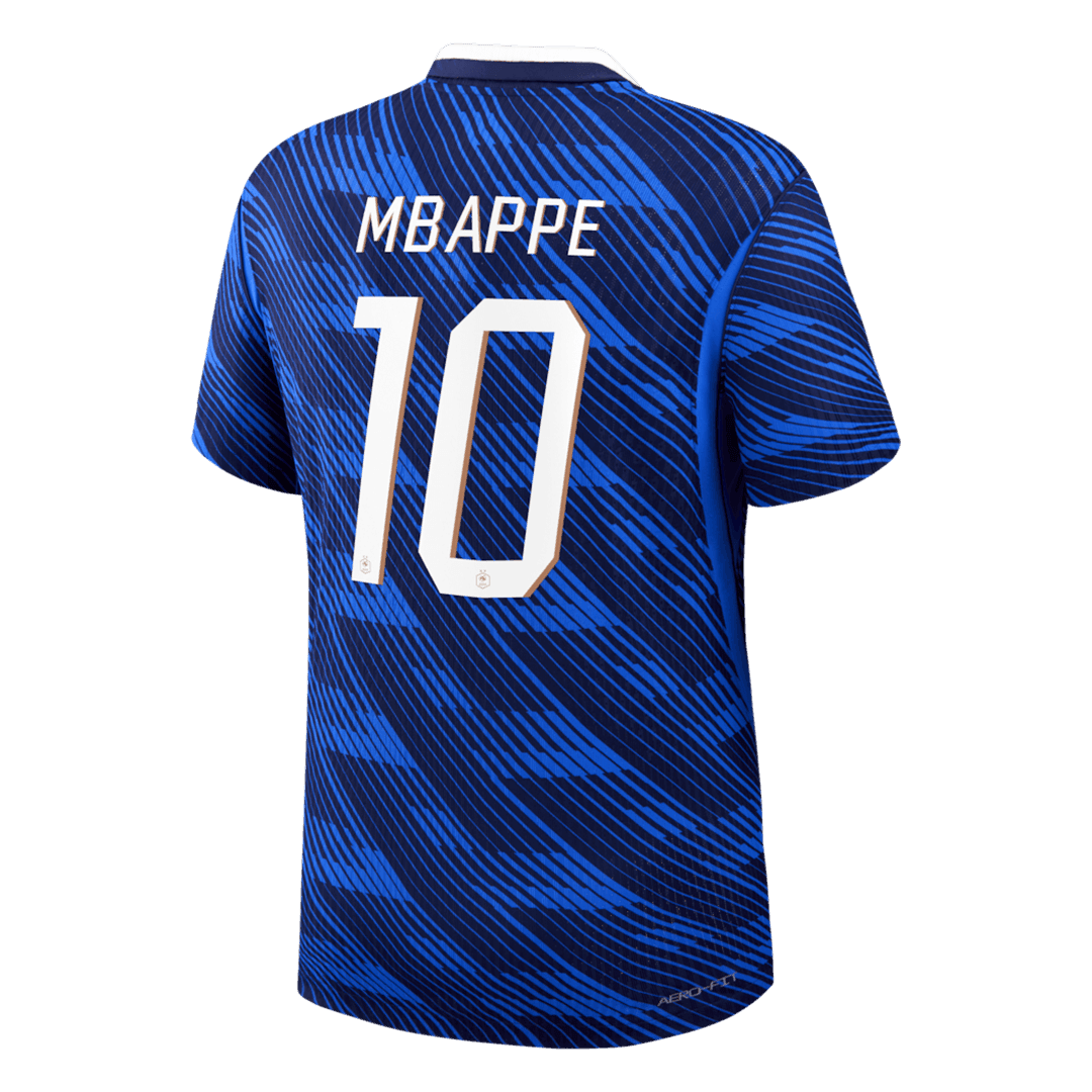 Tricouri Fotbal Franța MBAPPE #10 Acasă Cupa Mondială 2026 Authentic