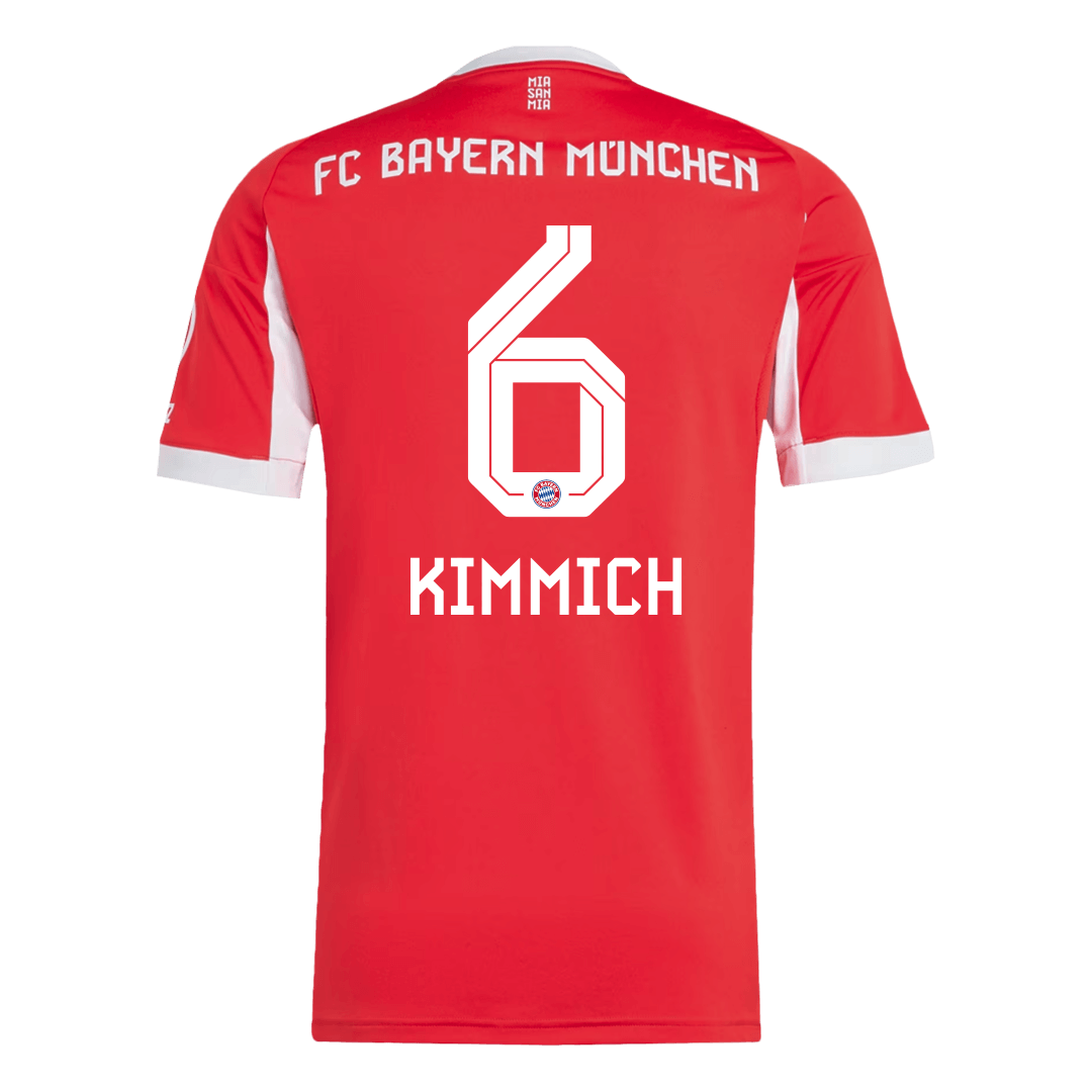 Tricouri Fotbal Bayern Munchen KIMMICH #6 Acasă 2025/26 - Premium