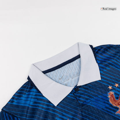 Tricouri Fotbal Franța MBAPPE #10 Acasă Cupa Mondială 2026 Authentic