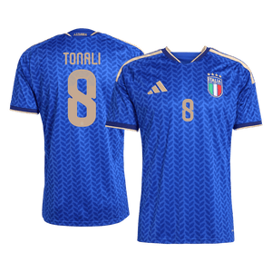 Tricouri Fotbal Italia TONALI #8 Acasă Cupa Mondială 2026 - Premium