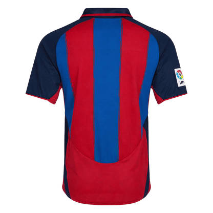 Tricouri Fotbal Vintage Barcelona Acasă 2003/04