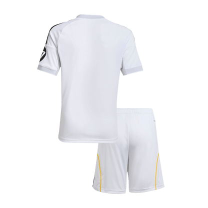 Set Tricouri Fotbal Real Madrid Acasă 2025/26 Pentru Copii - Premium